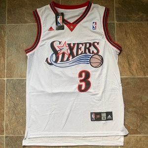 NBA Adidas Philadelphia 76ers Allen Iverson Away Jersey - Classic Edition